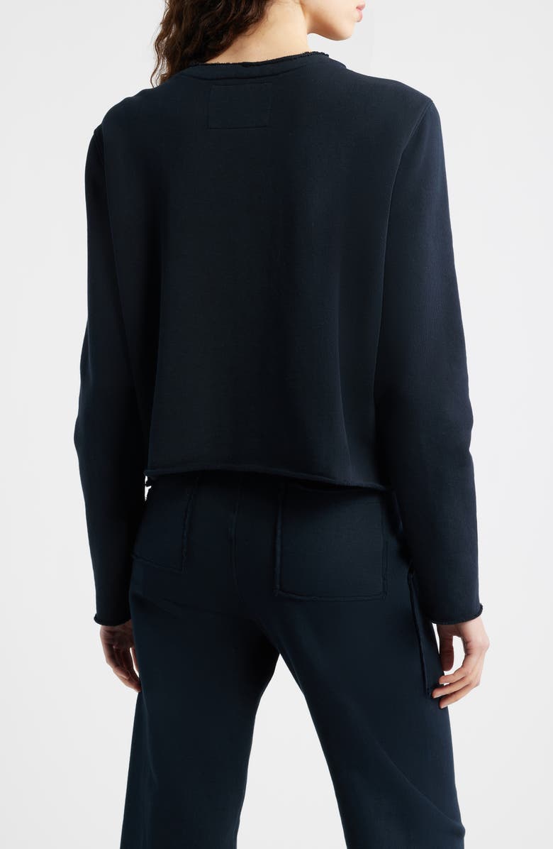 Frank & Eileen Jackie Button Front Cardigan, Alternate, color, British Royal Navy