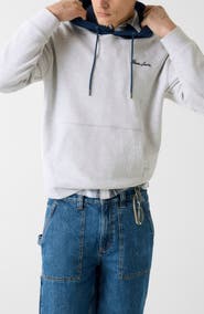 GUESS Colorblock Cotton Fleece Hoodie