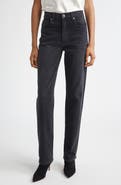 Veronica Beard Harley High Waist Arc Leg Jeans