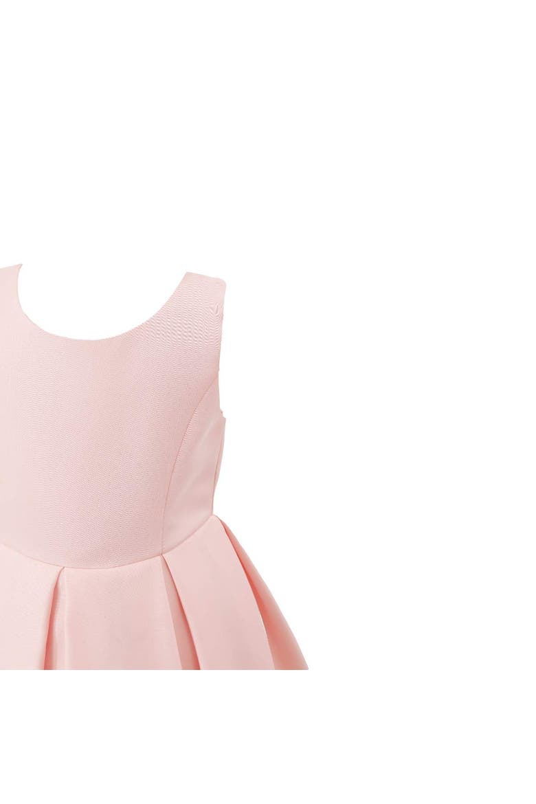 Satin Bow-Back Dress, Alternate, color, Pink