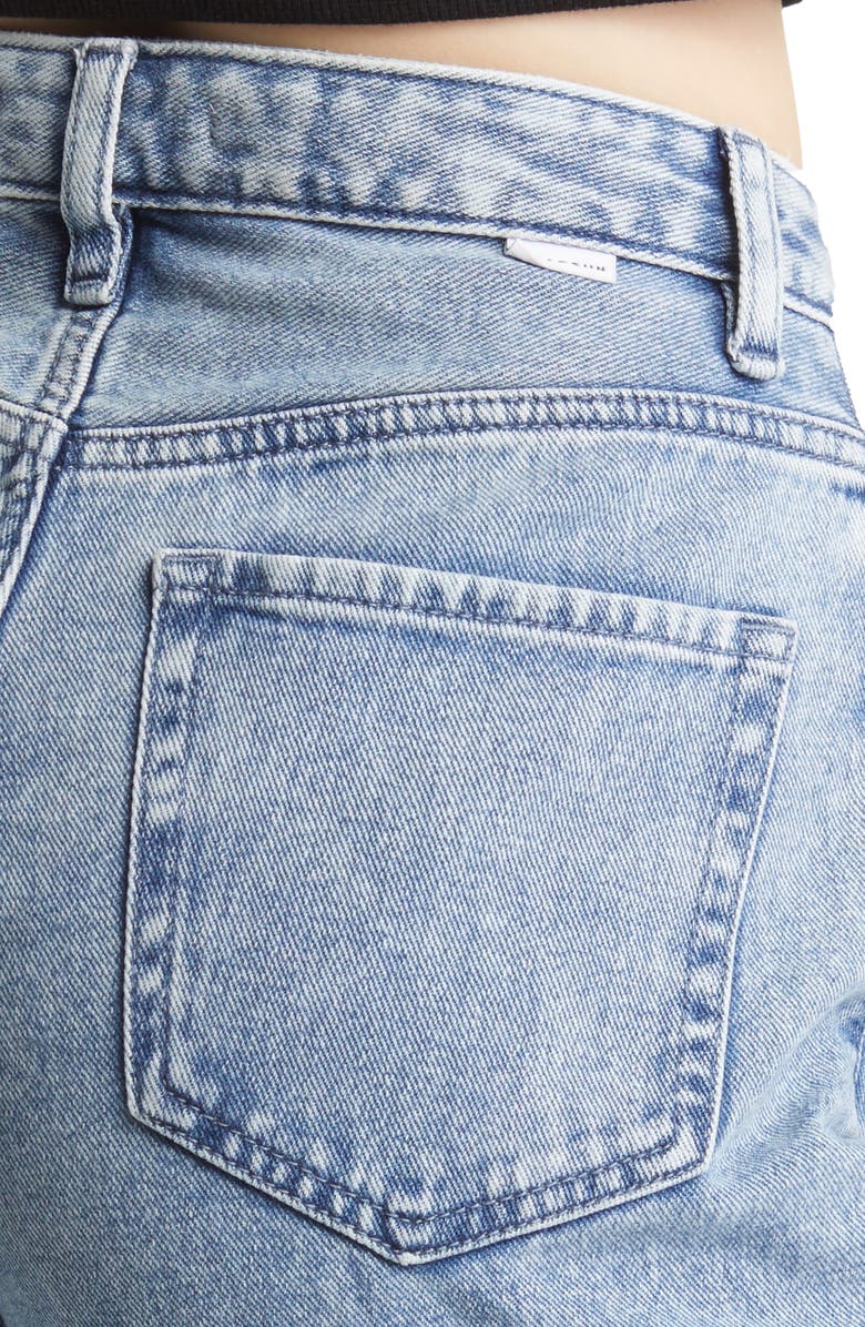 PacSun '90s Butterfly Patch Straight Leg Jeans, Alternate, color, 