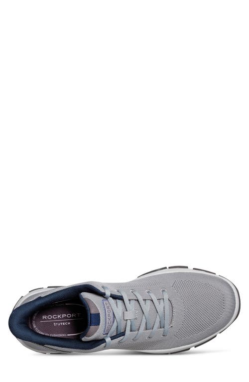 Rockport Rafferty Step Activated Sneaker In Medium Grey