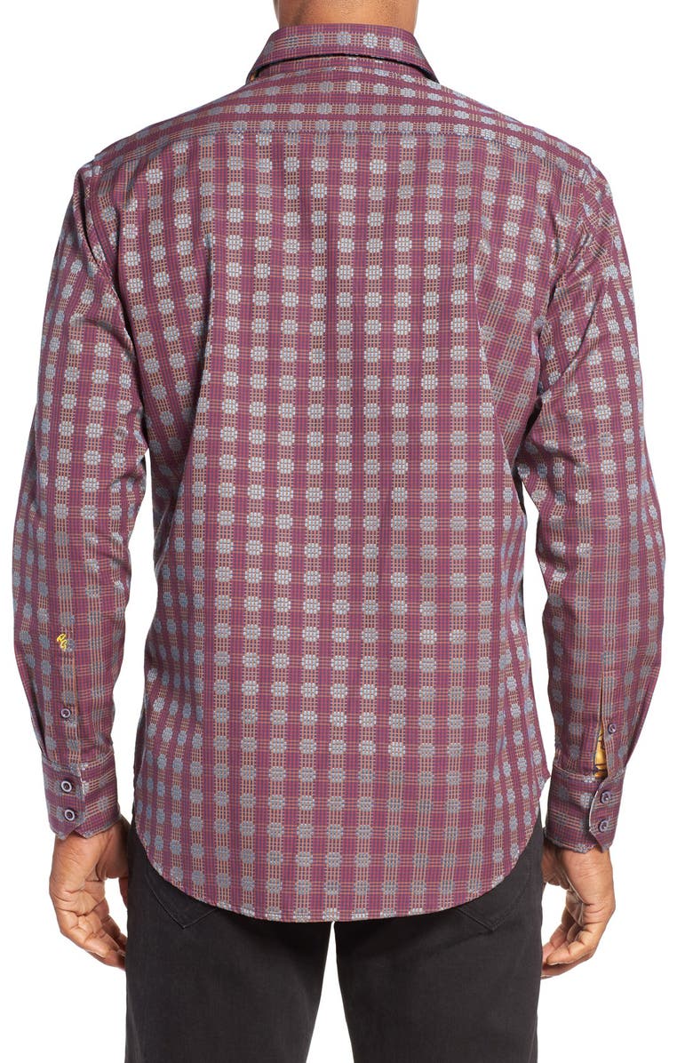 Robert Graham Gideon Classic Fit Sport Shirt, Alternate, color, 