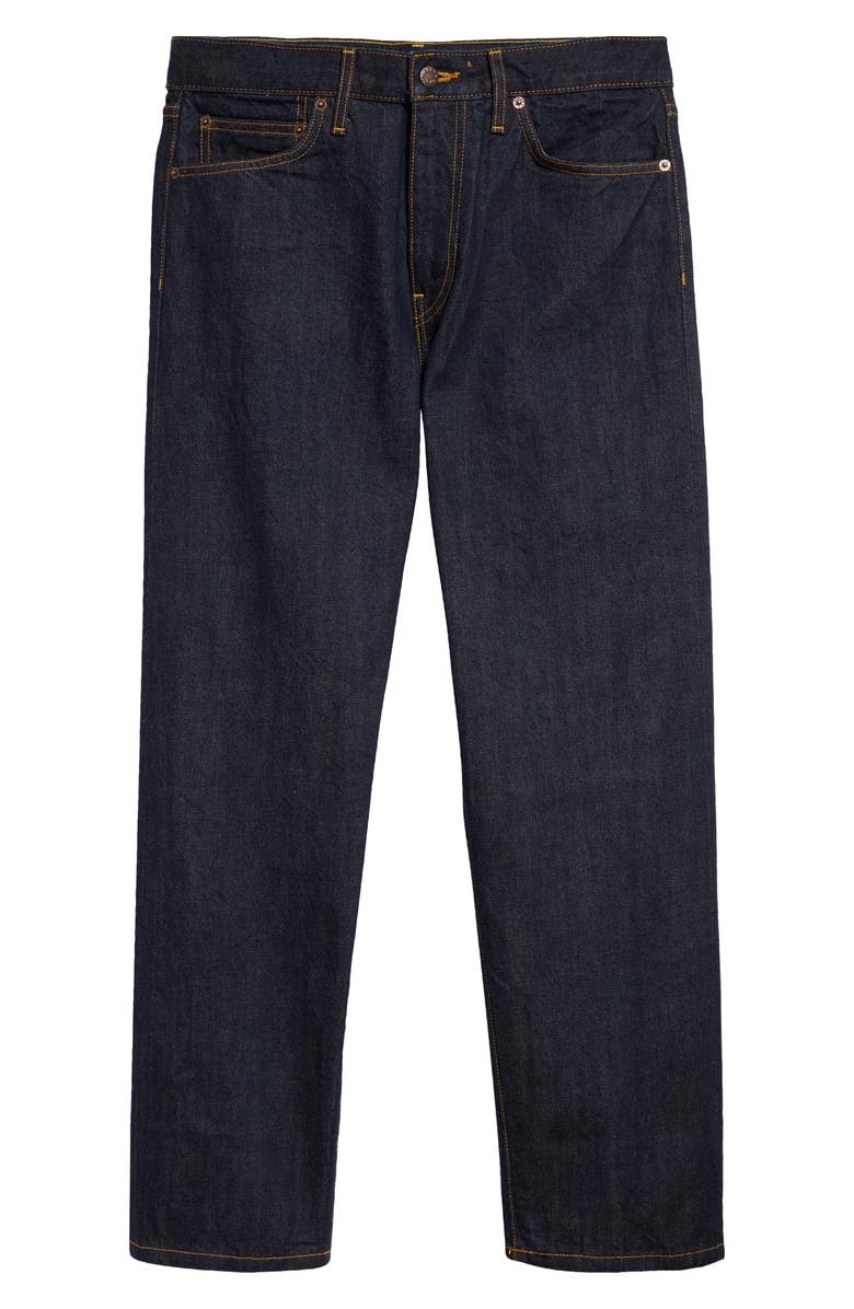 Noah Selvedge Straight Leg Jeans, Alternate, color, Indigo