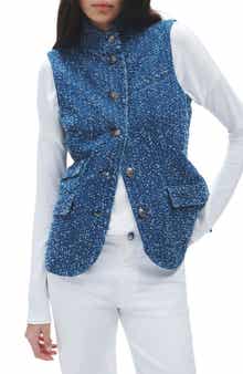 rag & bone Slade Textured Denim Vest