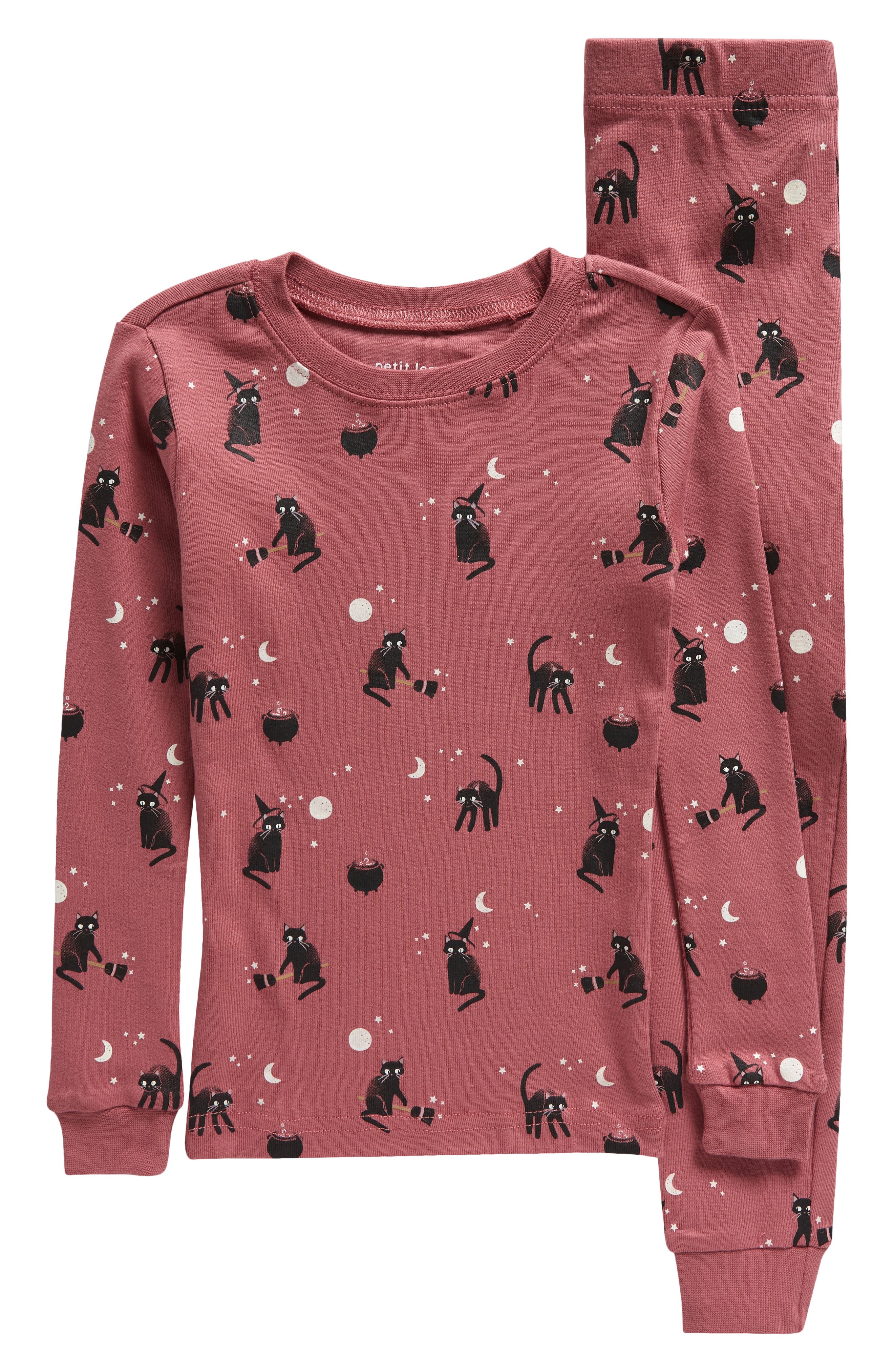 Kids' Glow in the Dark Fitted Two-Piece Pajamas