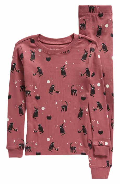 Kids' Glow in the Dark Fitted Two-Piece Pajamas