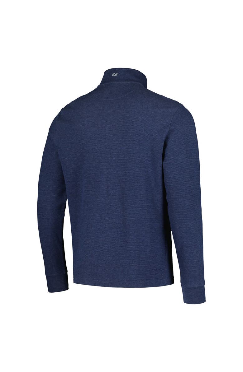 vineyard vines Men's Vineyard Vines Navy Milwaukee Brewers Saltwater Quarter-Zip Jacket, Alternate, color, 