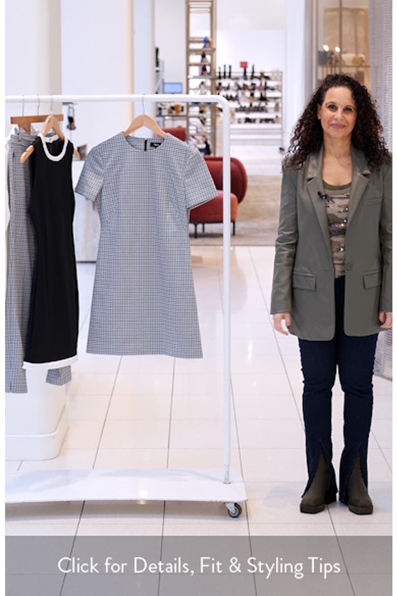 Short Sleeve A-Line Mini Dress video