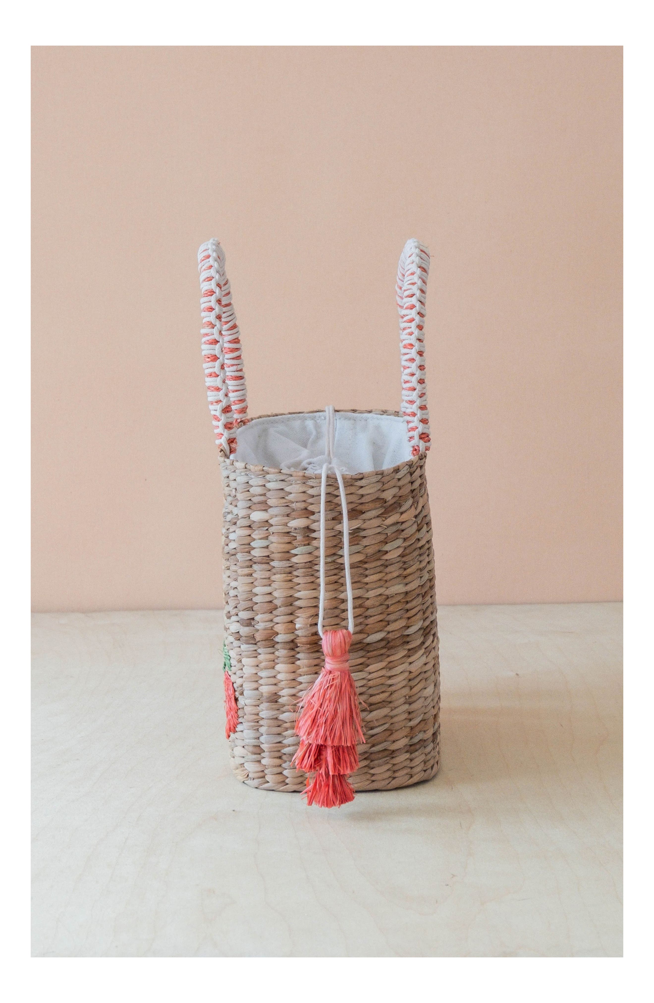 LIKHA Tomato Embroidered Tote Bag, Alternate, color, 
