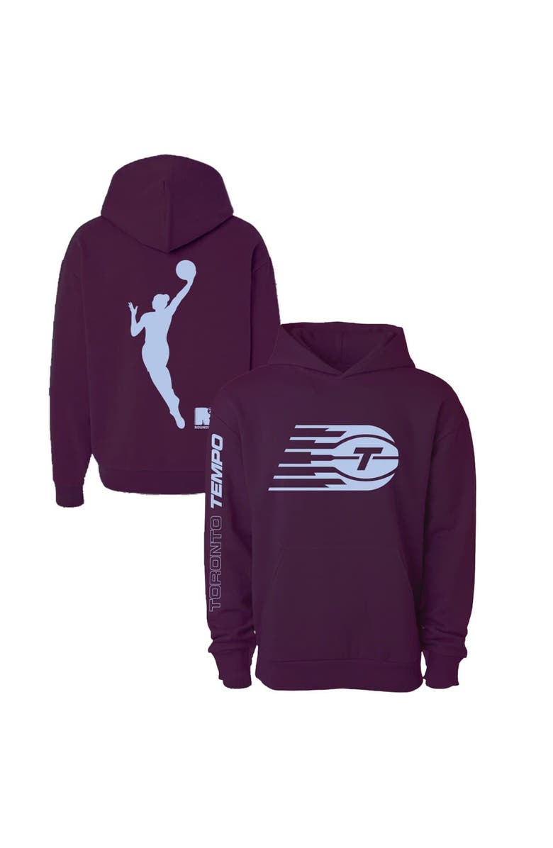 round21 Unisex round21 Burgundy Toronto Tempo Team Pullover Hoodie, Main, color, Burgundy