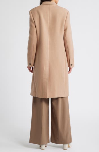 New without tags dusty rose (blush) Calvin Klein on sale coat. Wool and cashmere blend.