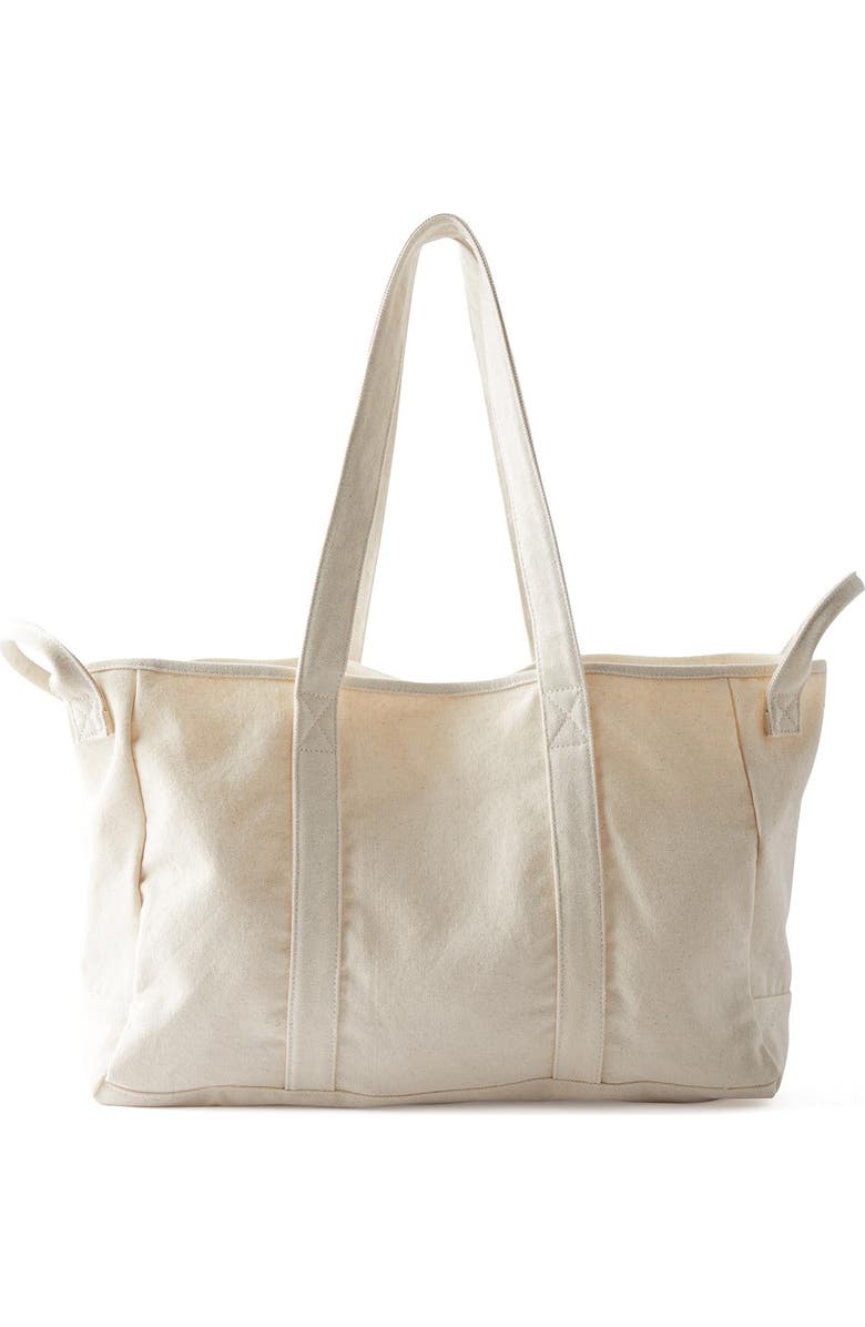 COTTON ON BODY Women's Body Canvas Tote, Main, color, Natural
