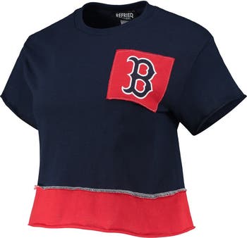 売れ筋商品|||ファナティクス Tシャツ トップス レディース Women's Cream Boston Red Sox Floral Preppy Cropped Long Sleeve T-Shirt Cream Women's Boston Red Sox Fanatics Cream Team Pennant Slouchy