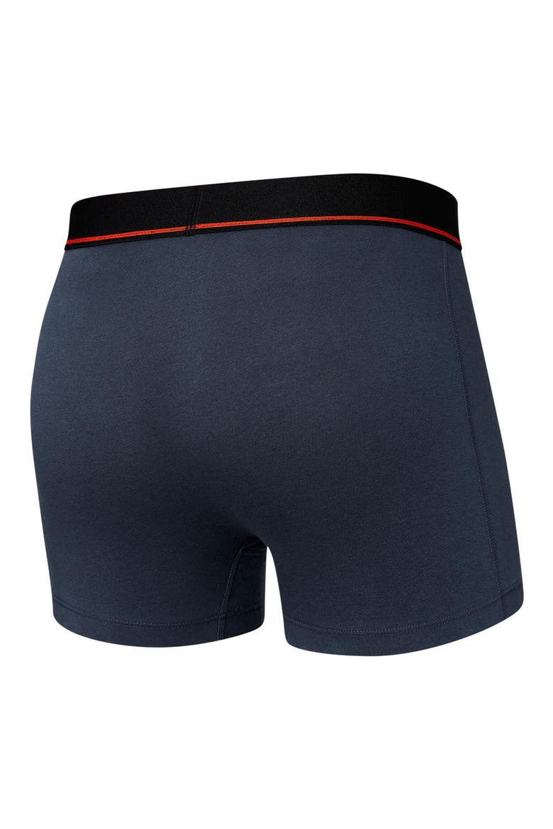 Relaxed Fit Cotton Stretch Trunks, Alternate, color, DEEP NAVY