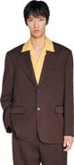 SANDRO Oversized wool jacket