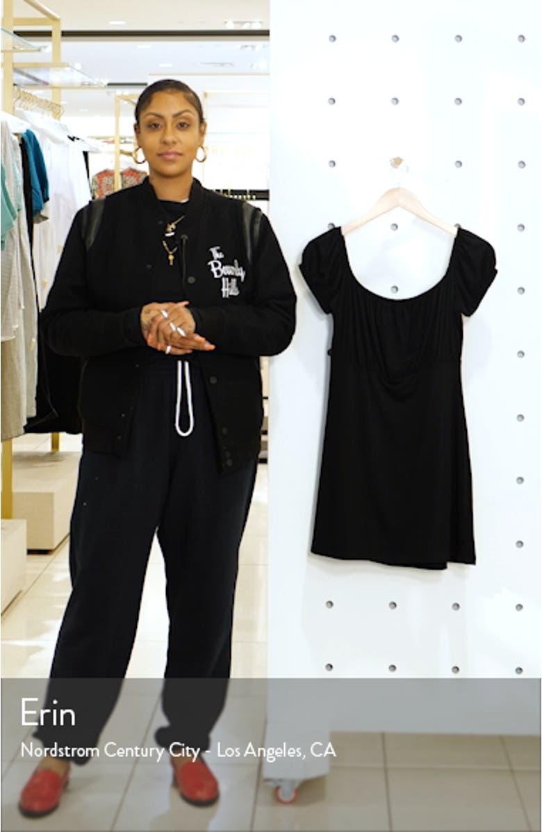 Echo Stretch Tencel<sup>®</sup> Lyocell Minidress, sales video thumbnail