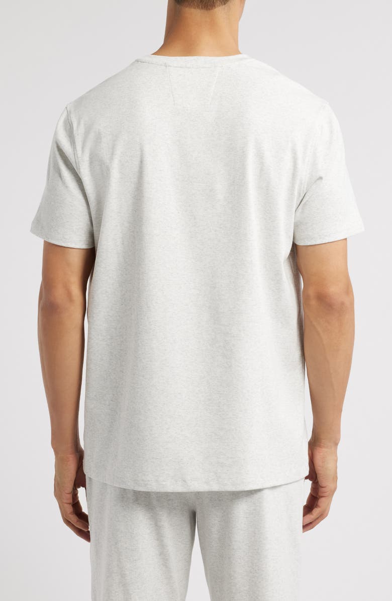 Daniel Buchler Heathered Stretch Cotton Lounge T-Shirt, Alternate, color, 