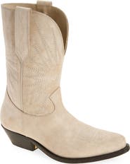 Golden Goose Wish Star Short Western Boot