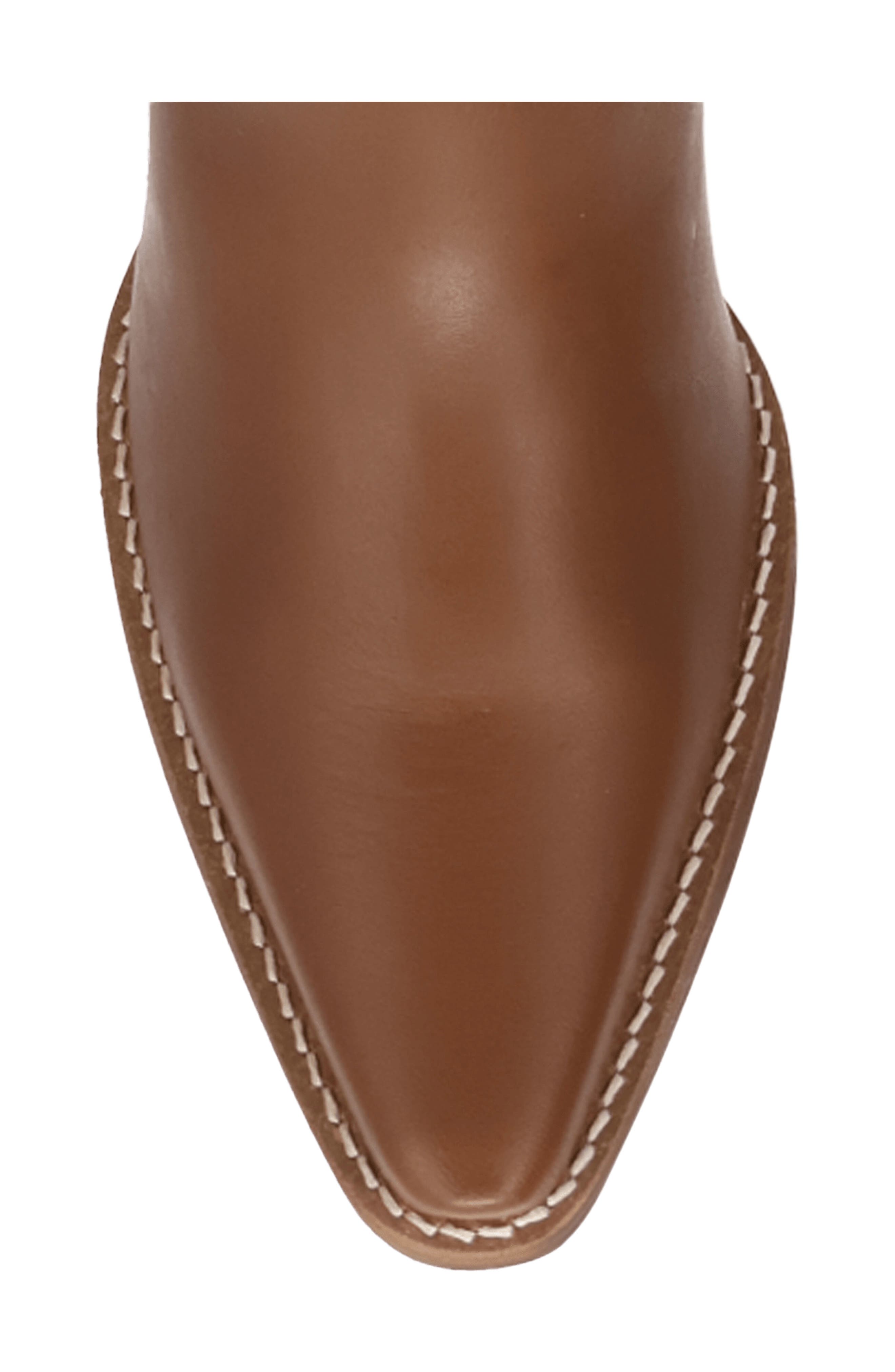 Last Ride Fringe Western Boot, Alternate, color, CAMEL