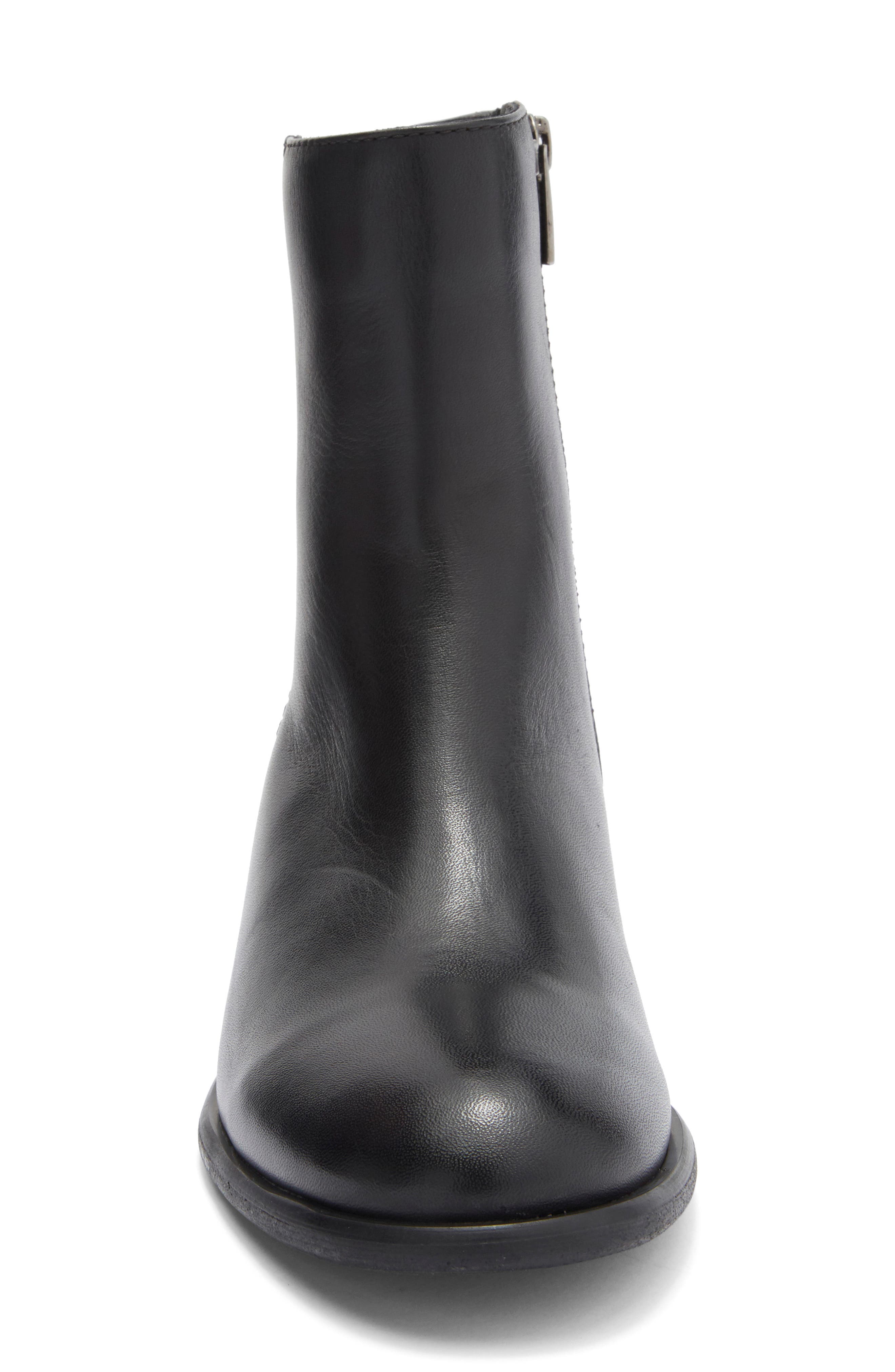 La Canadienne Arya Leather Boot, Alternate, color, Black Leather