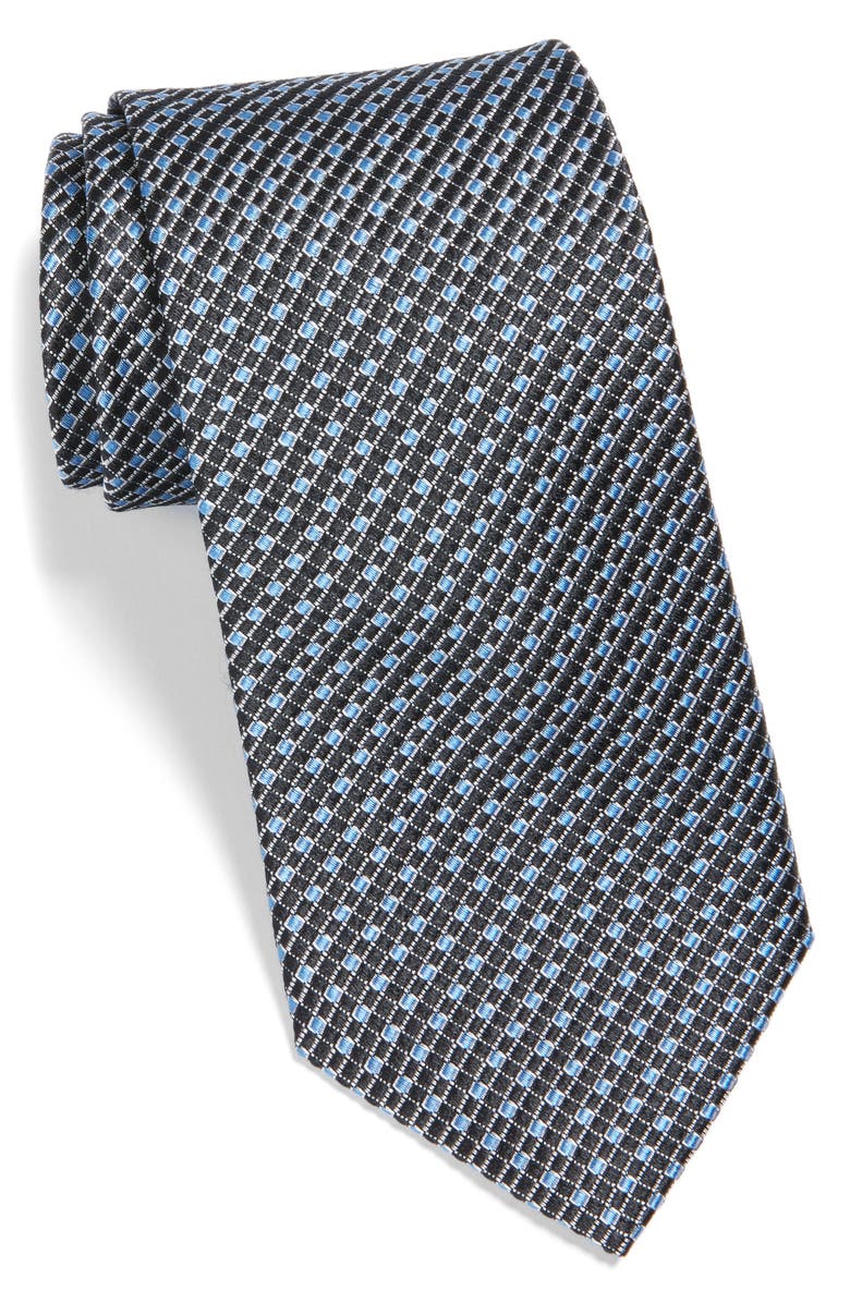 NORDSTROM MEN'S SHOP Check Silk Tie, Main, color,