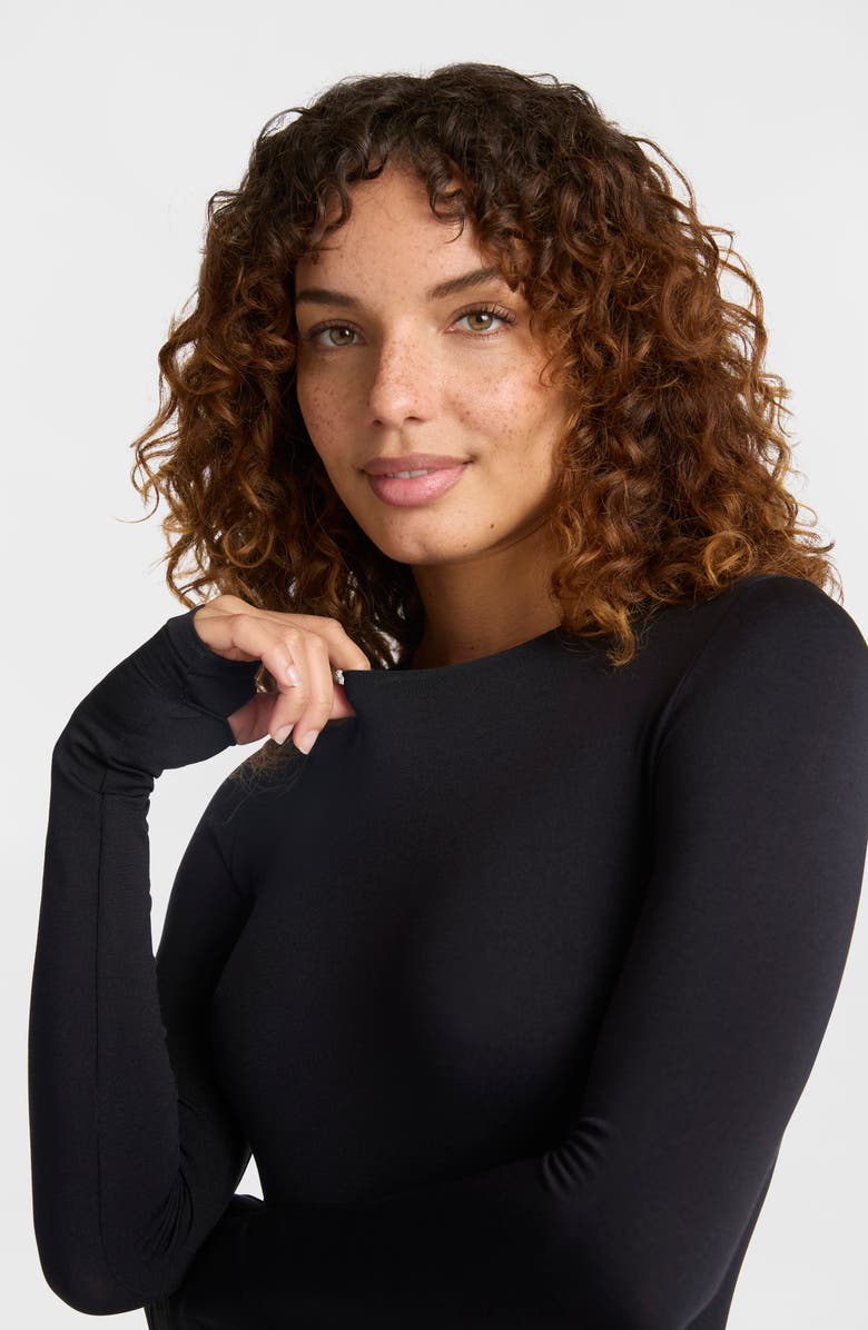 Commando Prima Ballet Bodysuit, Alternate, color, Black