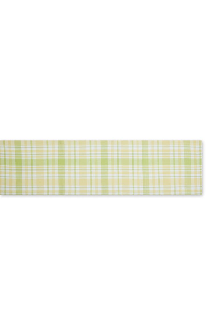 Lemon Bliss Plaid Table Runner, Alternate, color, Lemon Bliss