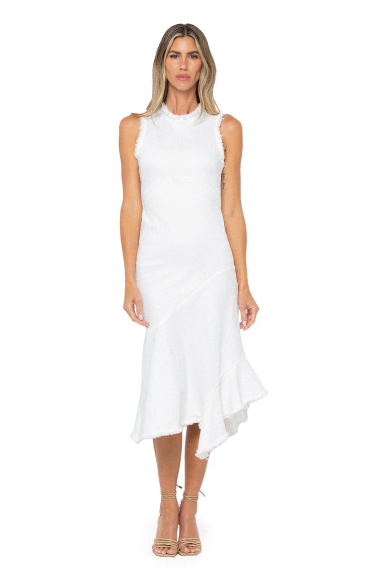 Clara Dress, Main, color, Off White