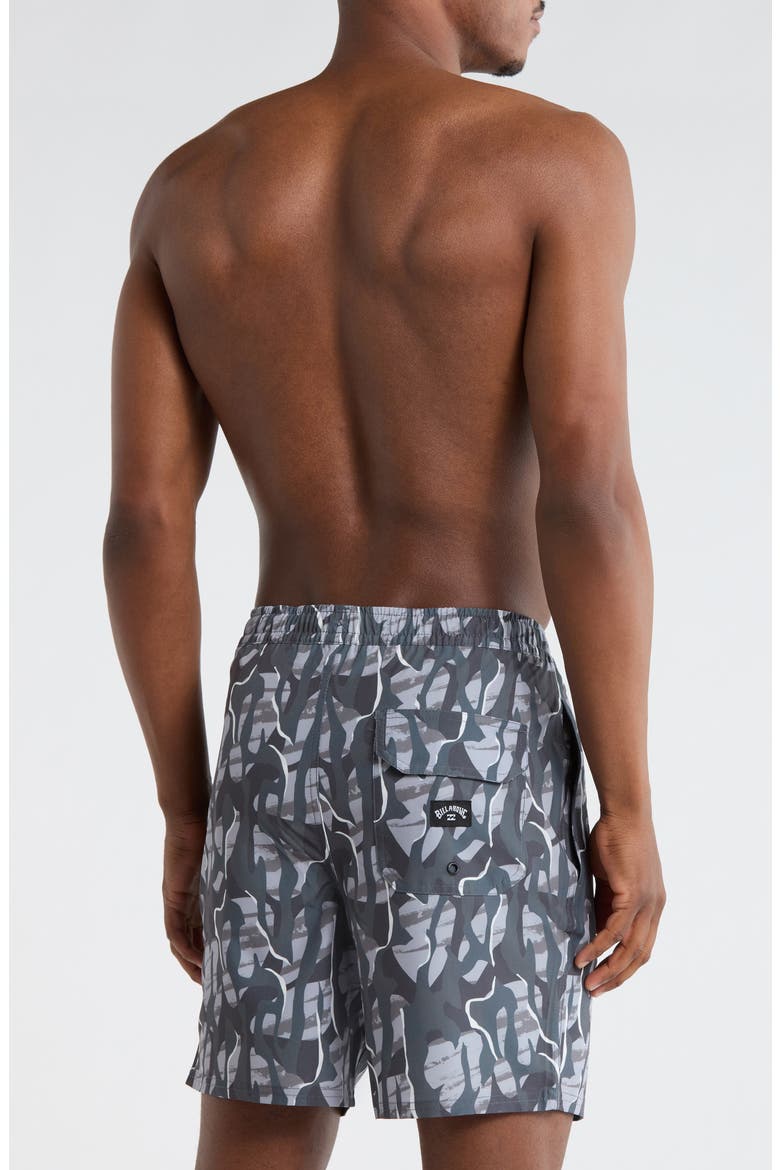 Zion Volley Swim Trunks, Alternate, color, ALLOY