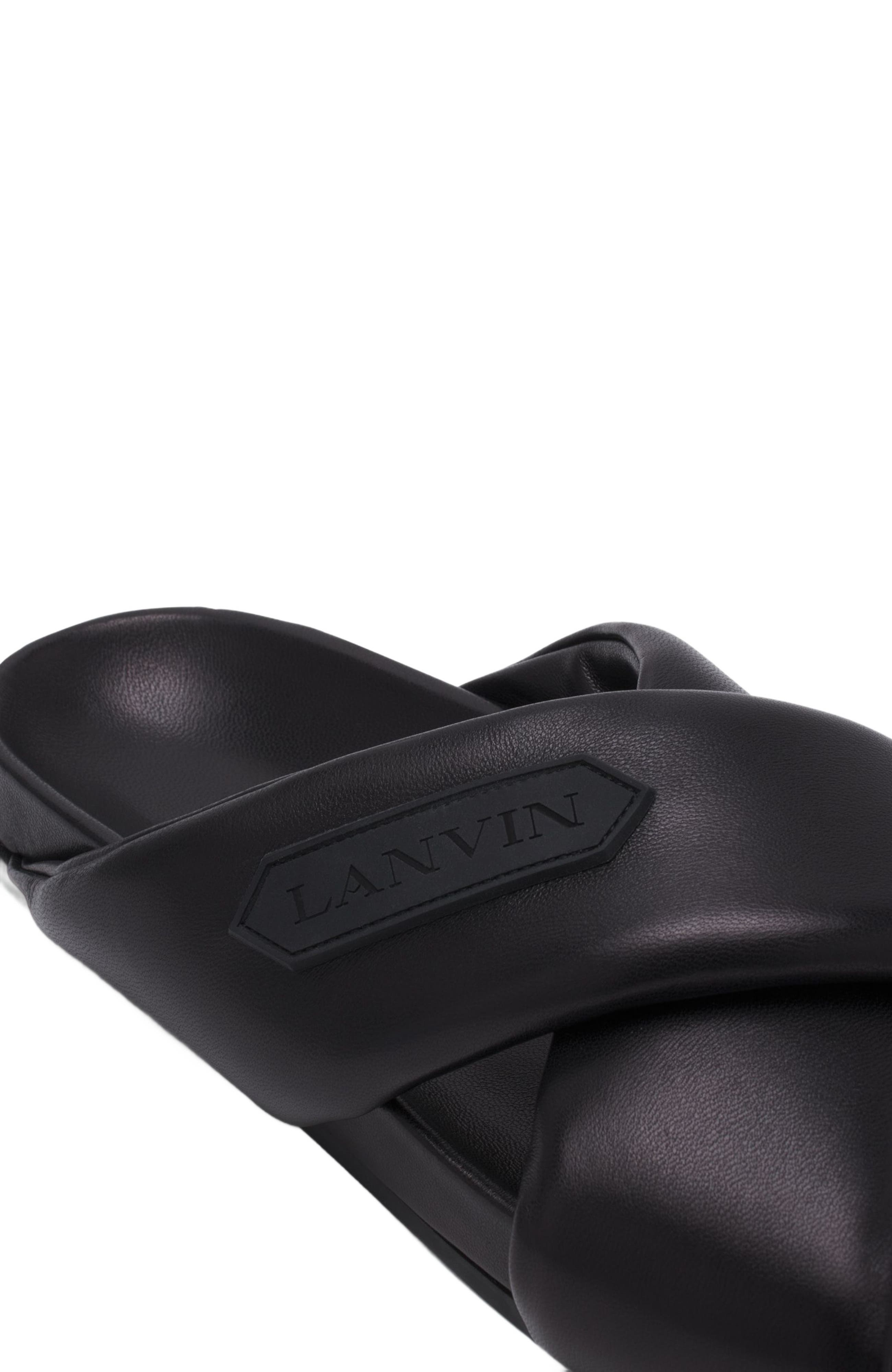 Lanvin TINKLE SANDALS IN LEATHER, Alternate, color, 