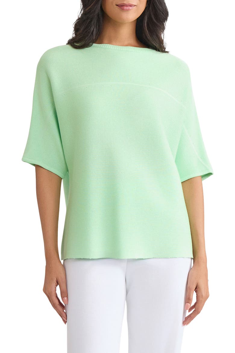 Dolman Sleeve Knit Tunic, Main, color, PARADISE GREEN