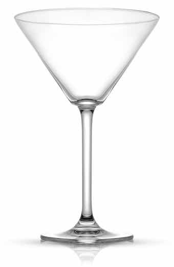 JoyJolt Olivia Premium Crystal Martini Glass - Set of 2