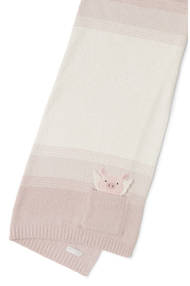 CozyChic® Flying Pig Stroller Blanket, Alternate, color, CREAM MULTI