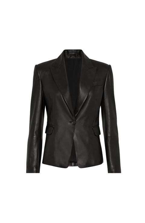 ★GENERAL IDEA★ WOMAN Feminine Tailored Jacket [BLACK] / WB DECONSTRUCTED TAILORED JACKET - BLACK | COS
