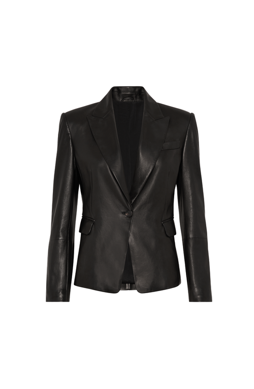 Brunello Cucinelli Nappa Leather Blazer