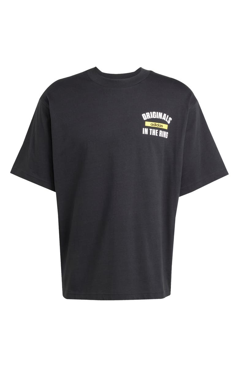 adidas GFX Ring Graphic T-Shirt, Alternate, color, Black