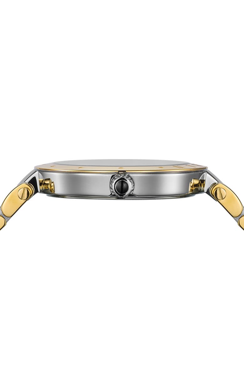 Balmain Bijou Two-Tone Bracelet Watch, 33mm, Alternate, color, Bicolor