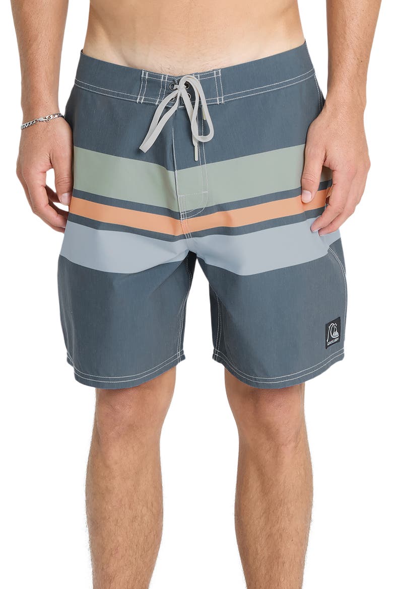 Original Straight Board Shorts, Main, color, DARK SLATE