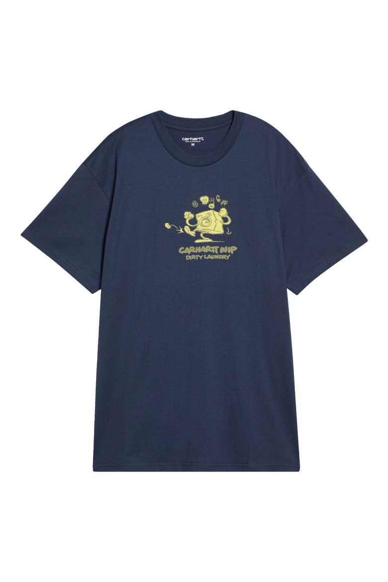Dirty Laundry Cotton Graphic T-Shirt, Main, color, BLUE