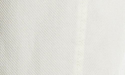 Max Studio Belted Pique Barrel Leg Pants In White