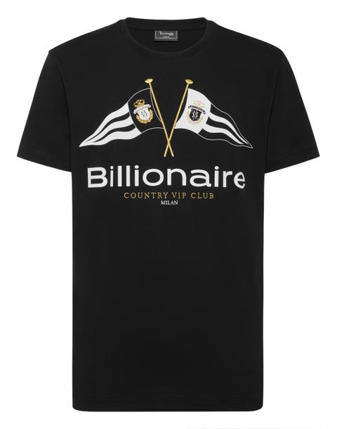T-Shirt Round Neck Flags Men