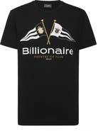 BILLIONAIRE T-Shirt Round Neck Flags Men