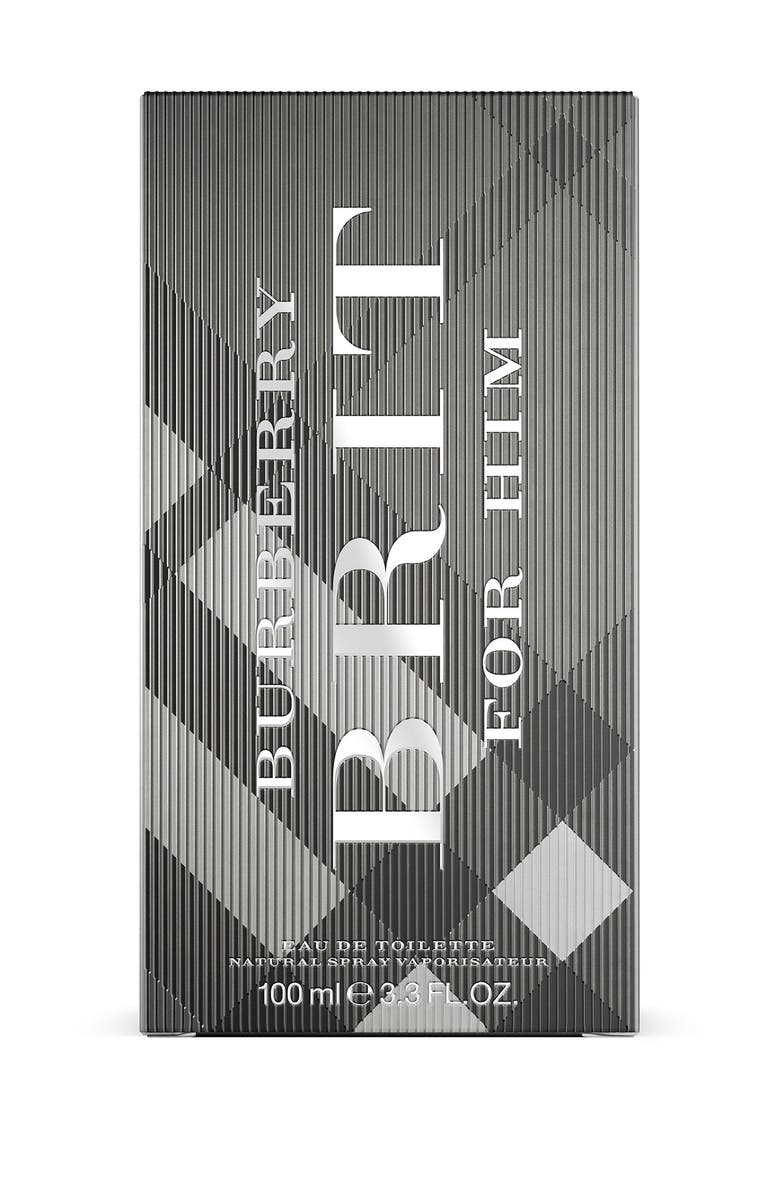 Burberry Brit for Him Eau de Toilette - 3.3 oz., Alternate, color,