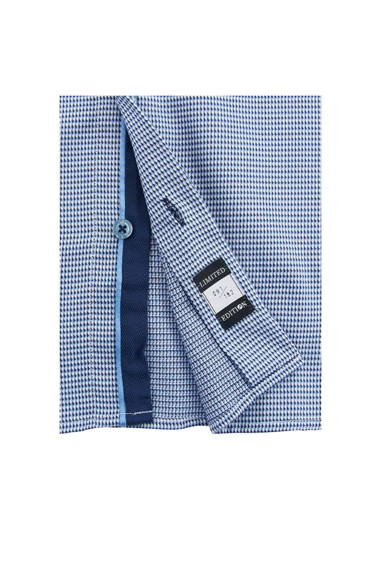 Justin Tailored Fit Button Down Shirt, Alternate, color, Blue