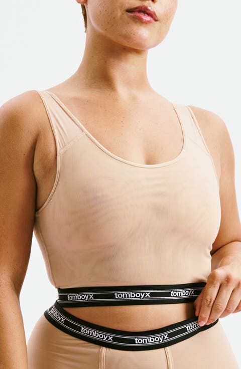 Powermesh Longline Bralette (Regular & Plus)