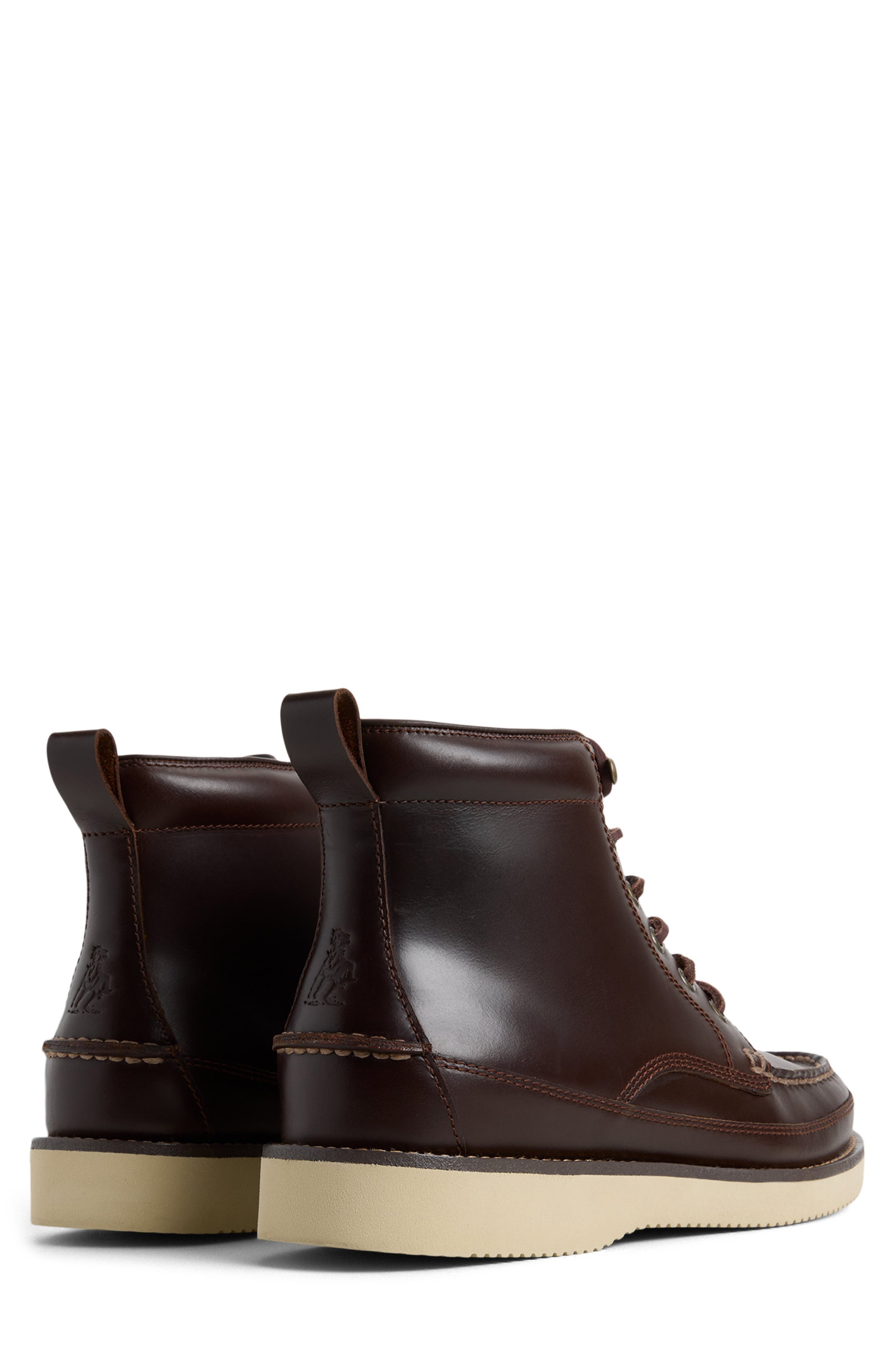 x One Of These Days Tony Moc Toe Boot, Alternate, color, DARK BROWN