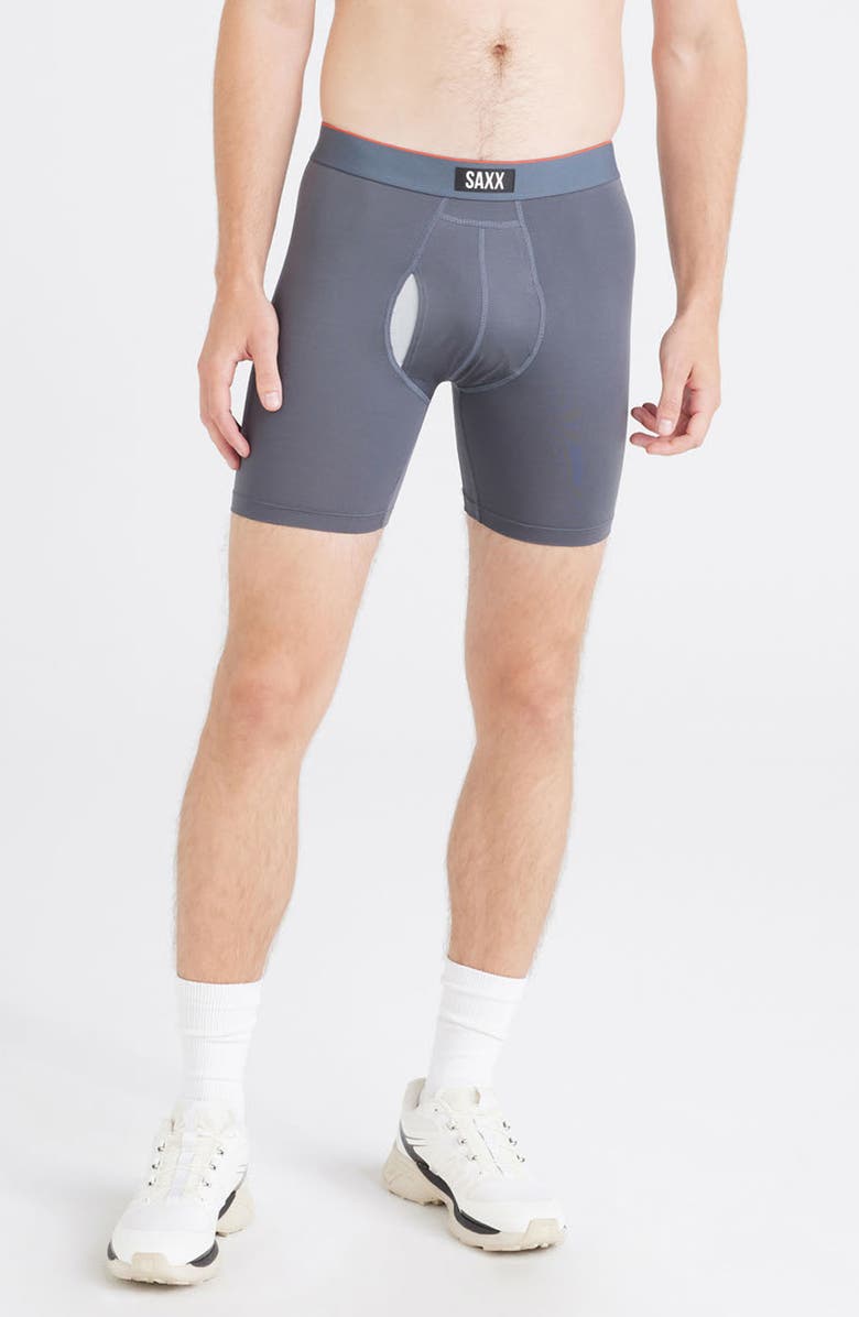 SAXX Assorted 3-Pack Multi-Sport Mesh Performance Boxer Briefs, Alternate, color, Turbulence/Navy/Blk