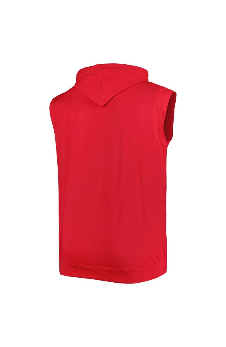 PROFILE Men's Red St. Louis Cardinals Jersey Pullover Muscle Hoodie, Alternate, color,