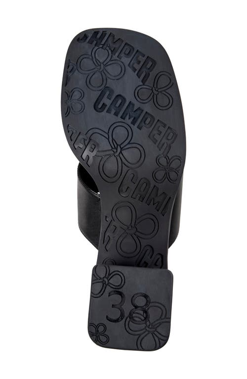 Camper Kora Slide Flip Flop In Black
